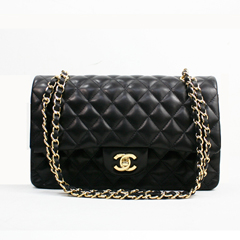 샤넬 클래식 램스킨 미듐 금장 [15가지 색상] C-56655