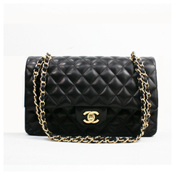 샤넬 클래식 램스킨 미듐 금장 [15가지 색상] C-56655