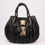 미우미우 램스킨 0371 블랙