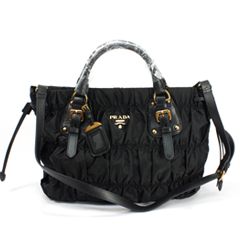 프라다 고프레 페블릭 BN1788 블랙