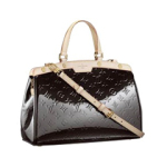 루이비통 모노그램 베르니 브레아 MM M91455 다크브라운