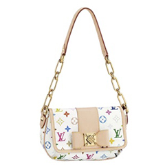 루이비통 M40305 모노그램 멀티컬러 파띠 화이트