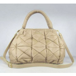 미우미우 램스킨 절개백 5663 베이지