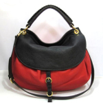 미우미우 애비에이터 호보 투톤 레드