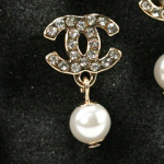 샤넬 귀걸이 큐빅 진주