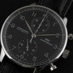 아이더블유씨 Portuguese Chronograph in stainless steel IW371417-3