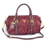 프라다 고프레 BN1407 와인 페블릭