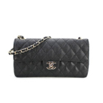 샤넬 클래식 캐비어 쓰리웨이 금장