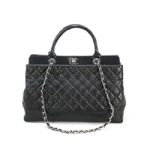 샤넬 12년 신상 칼프스킨 쇼퍼백 블랙