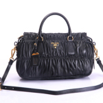 프라다 BN1407 올가죽 블랙