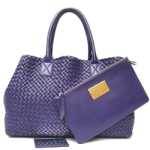 보테가 베네타 카바백 퍼플