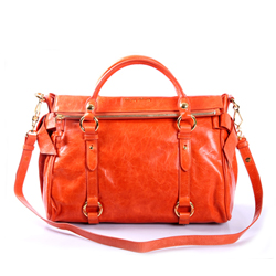 미우미우 리본 사첼백 RT0365 오렌지