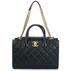 샤넬 13년 멀티컬러 크루즈 시즌백 CL-0865 올블랙