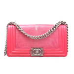 샤넬 보이백 갈루샤 미듐 CL-0786 핑크