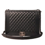 샤넬 램스킨 보이백 라지 CL-0782 블랙
