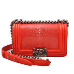 샤넬 보이백 갈루샤 스몰 CL-0906 오렌지