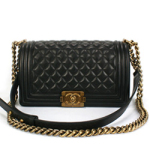 샤넬 램스킨 보이백 미듐 엔틱골드 [8가지색상] C-56566