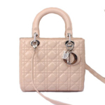 크리스찬디올 레이디디올백 스몰 페이던트 베이지