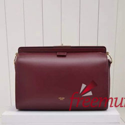 셀린느 미니 DOC 백 버건디