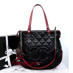 샤넬 램스킨 호보백