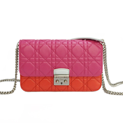 디올 퀄팅 숄더백 뉴락 멀티컬러