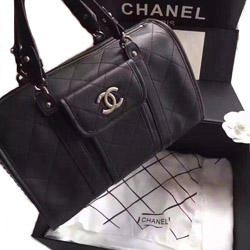 샤넬 토트크로스백 2015년  블랙
