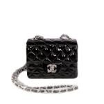 샤넬 1115 페이던트 미니 플랩백 16cm 블랙/은장