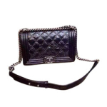 샤넬 빈티지 스터드 보이백