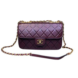 샤넬 시즌 플랩백 바이올렛