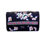 샤넬 모직 자수 시즌백