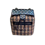 샤넬 트위드 플랩백팩