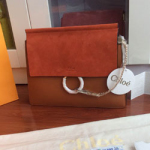 끌로에 faye 플랩백 브라운 라지