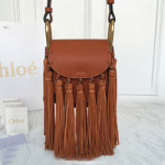   끌로에 허드슨 미니 테슬 숄더백