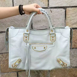 발렌시아가  발렌시아가 모터백 골드엣지 칼프스킨