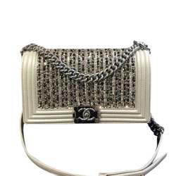 샤넬 15FW 트위드 보이백