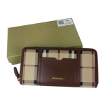 버버리 지퍼 장지갑 5005