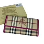 버버리 똑딱이 3단 장지갑 99805