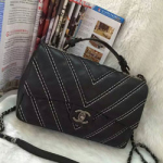 샤넬 16년 스티치 플랩백