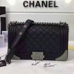 샤넬 16년 칼프스킨 보이백