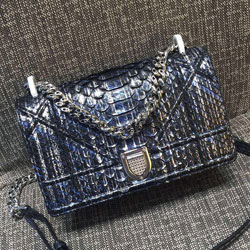 크리스찬디올 16년 보이백 스네이크레더