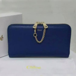 끌로에 장지갑 네이비 001