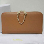 끌로에 장지갑 브라운 001