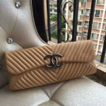 샤넬 클러치 베이지