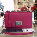 프라다 최고급버전 소가죽 체인크로스백 1BD009  와인