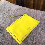 발렌티노 클러치 노랑