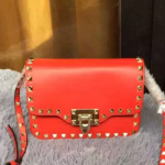 발렌티노  ROCKSTUD 크로스백 레드
