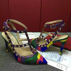 발렌티노 힐 멀티 컬러