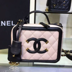 샤넬 캐비어 16년 신상 토드크로스백 핑크