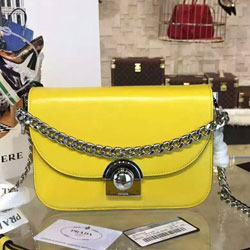 프라다 크로스백 1BD030 옐로우