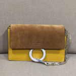 끌로에 faye 플랩백 브라운 미듐